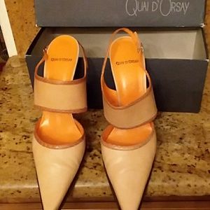 Quail D' Orsay Leather Heels